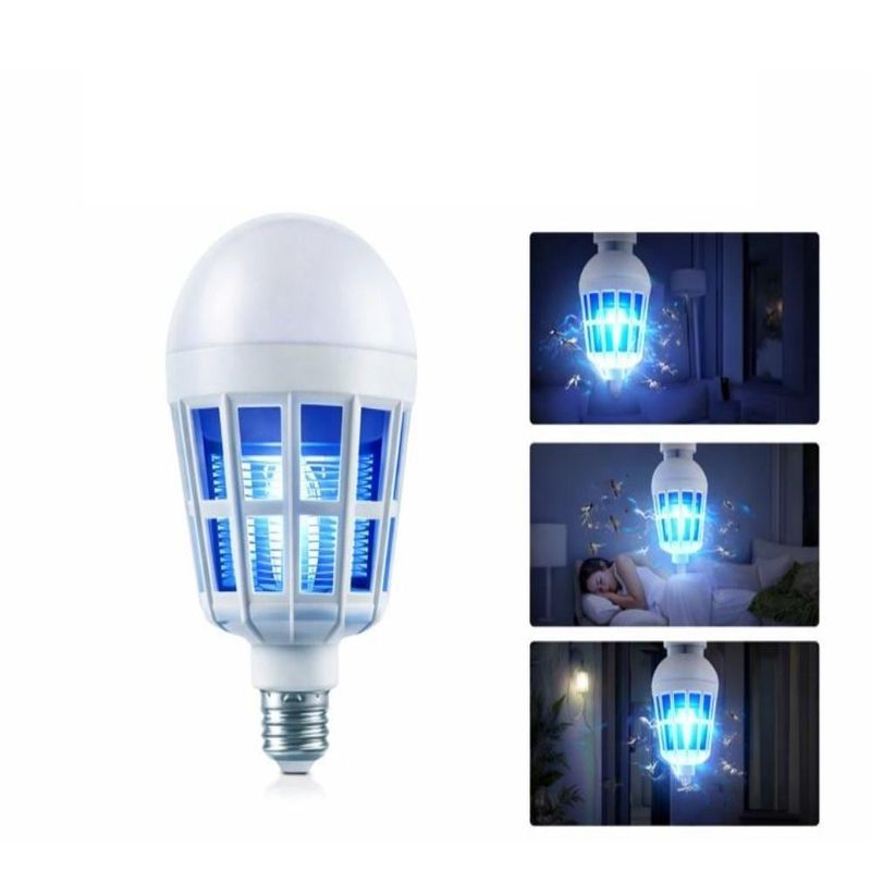 Lampada Mata Inseto Armadilha Led 2 Em 1 220V