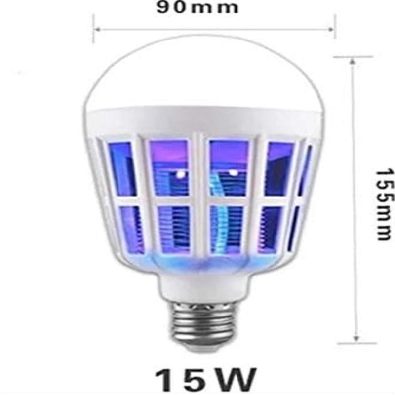 Lampada Mata Inseto Armadilha Led 2 Em 1 220V