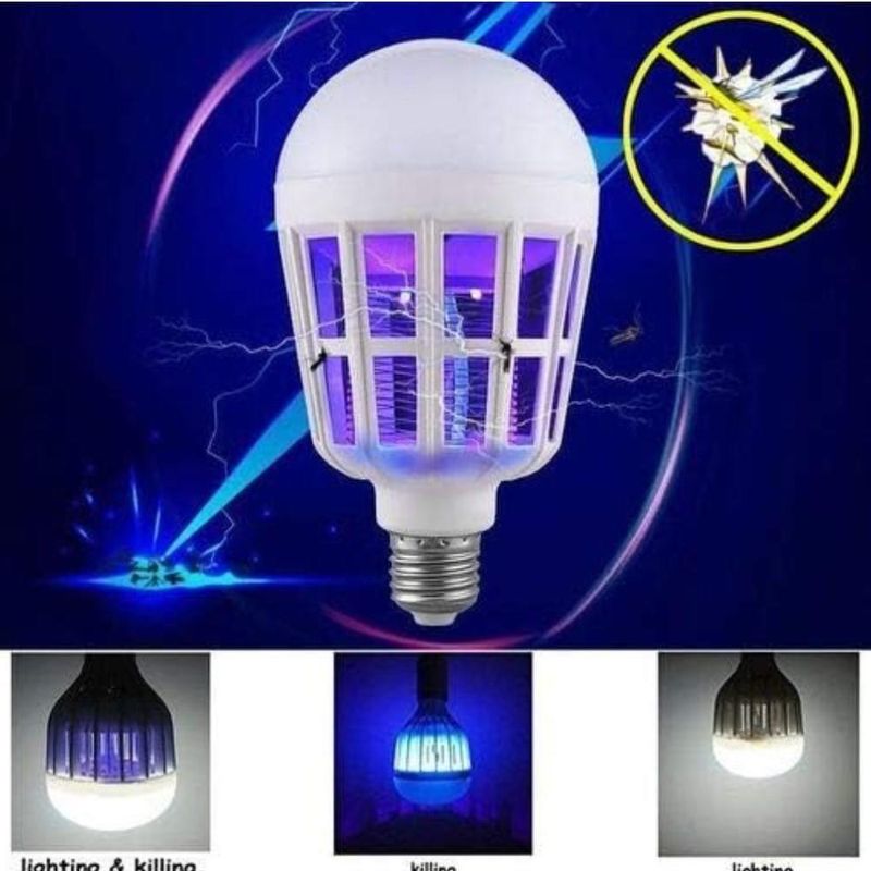 Lampada Mata Inseto Armadilha Led 2 Em 1 220V