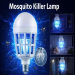 Lampada Mata Inseto Armadilha Led 2 Em 1 220V