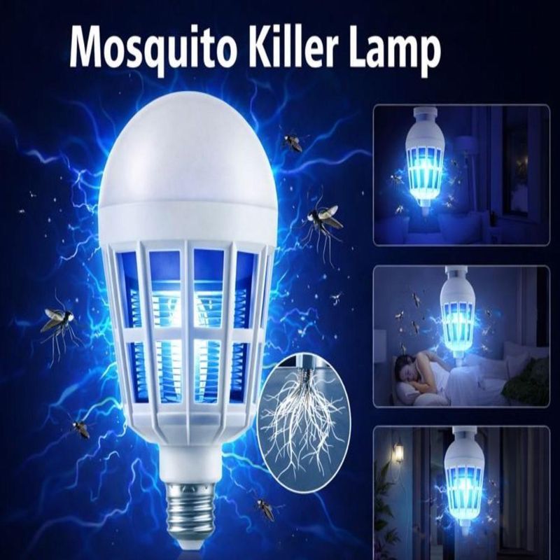 Lampada Mata Inseto Armadilha Led 2 Em 1 220V