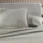 Jogo De Cama King Altenburg Malha Fio Penteado Bits Cinza