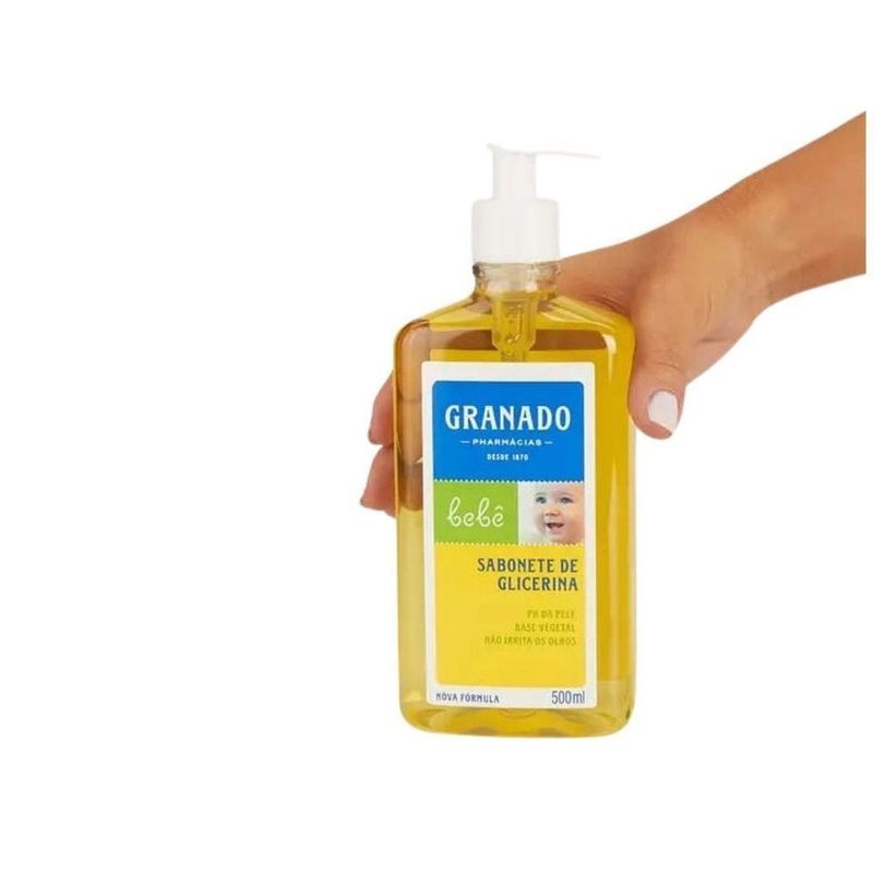 Sabonete Líquido De Glicerina Bebê Tradicional Granado 500ml