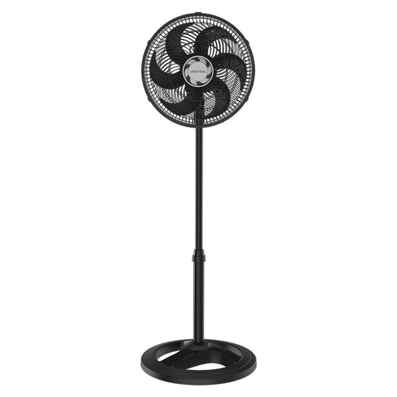 Ventilador De Coluna Ventisol Turbo 6 30cm Preto 110V