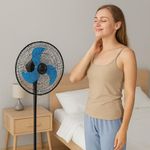 Ventilador Coluna Silencioso 3 Velocidades Turbo 220V