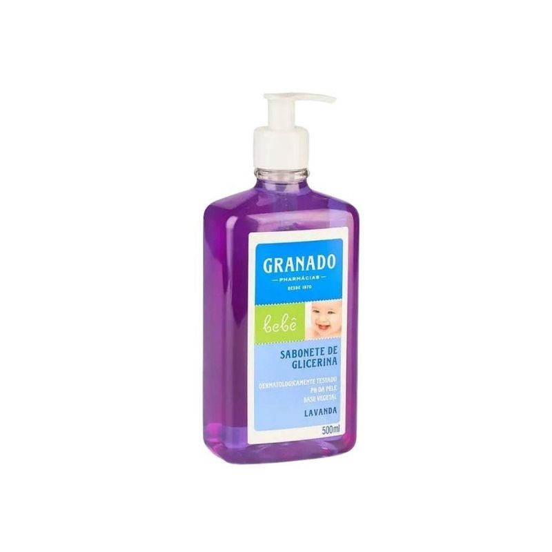 Sabonete Líquido De Glicerina Bebê Lavanda Granado 500ml