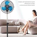 Ventilador Coluna De Chao Profissional 3 Velocidades 110V
