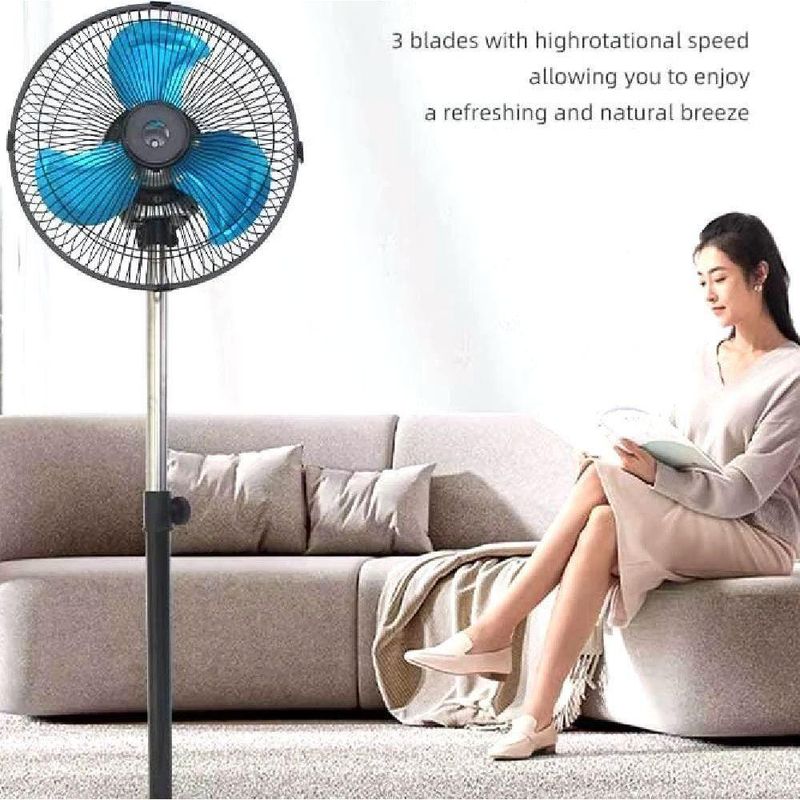 Ventilador Coluna De Chao Profissional 3 Velocidades 110V