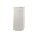 Carregador Portátil Power Bank 20000mAh Samsung 3 Portas USBC Super Rápido 45W Bege 402 Gramas EBP4520