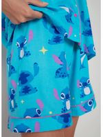 Pijama manga curta viscose feminino stitch