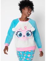 Pijama manga longa soft feminino ovelha
