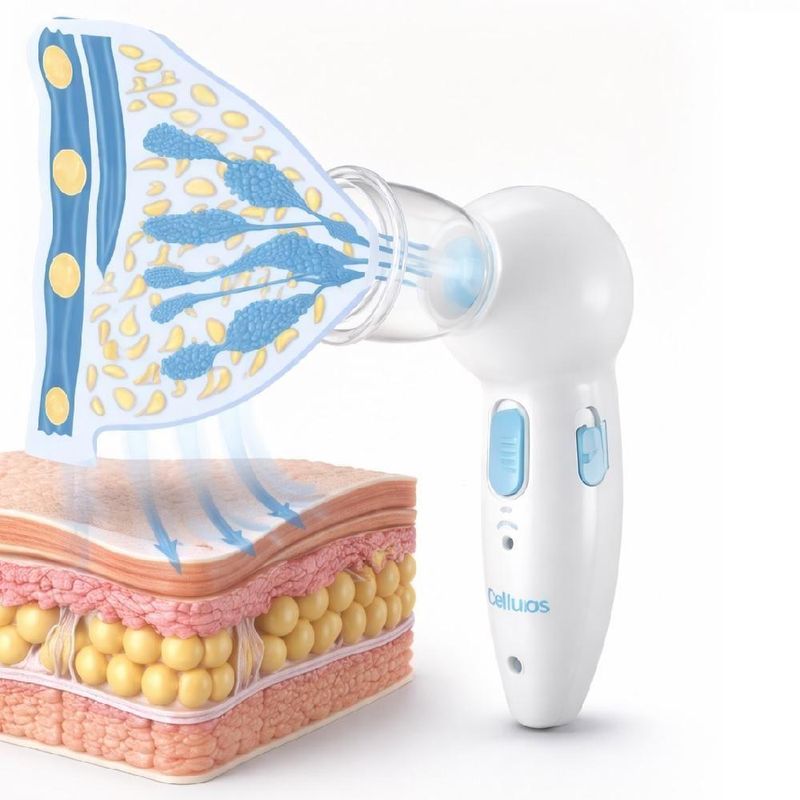 Massageador Anti Celulite Aparelho Drenagem Linfática