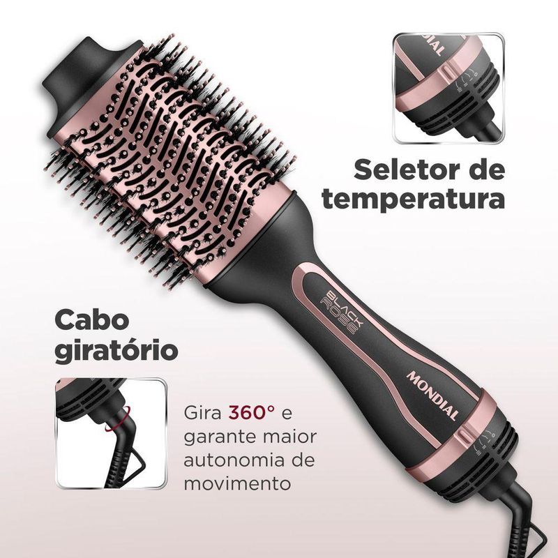 Escova Secadora Mondial Golden Rose ES-05-BI Bivolt