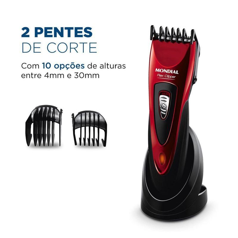 Cortador De Cabelos Mondial Flex Bivolt