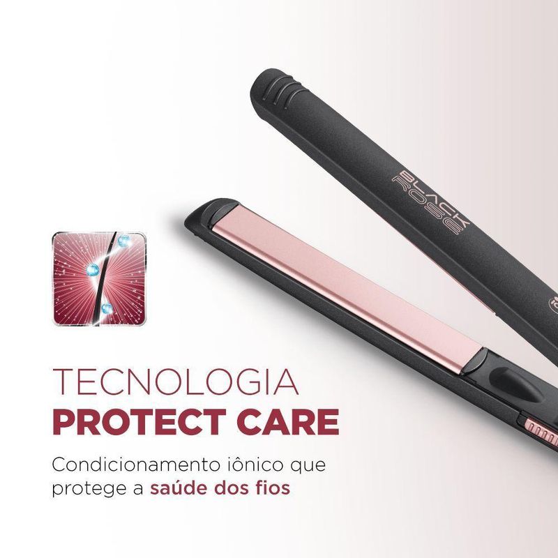 Prancha Alisadora Black Rose P-27 biv