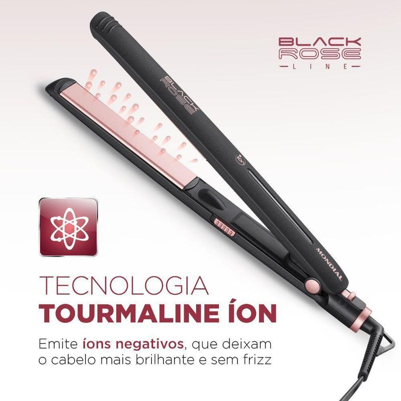 Prancha Alisadora Black Rose P-27 biv