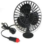 Ventilador Automotivo Com Ventosa Na Base 12v Carro Van Caminhao Barco