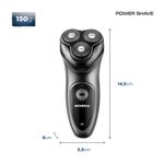 Barbeador Elétrico Power Shave Mondial Be-02 Bivolt