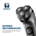 Barbeador Elétrico Power Shave Mondial Be-02 Bivolt
