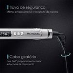 Prancha Progressiva Mondial Ultra Liss Pro 250°C P-02-PRO Bivolt