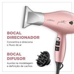 Secador De Cabelo By Juliette Mondial Golden Rose 220V
