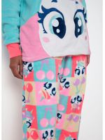 Pijama manga longa soft feminino unicórnio cherry