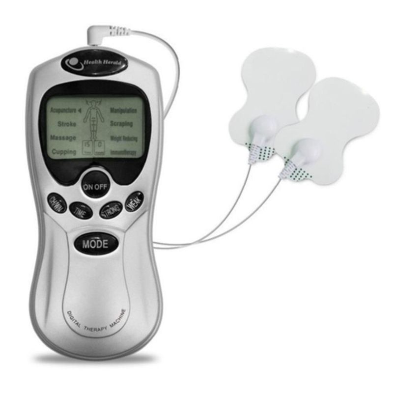 Massageador Tens Eletroestimulador Tonificador Muscular Portatil Digital