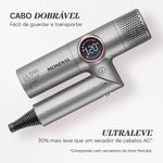 Secador Mondial Ultra Sonic By Juliette SCP-JU-04-US Bldc Com Cabo Dobrável 220V