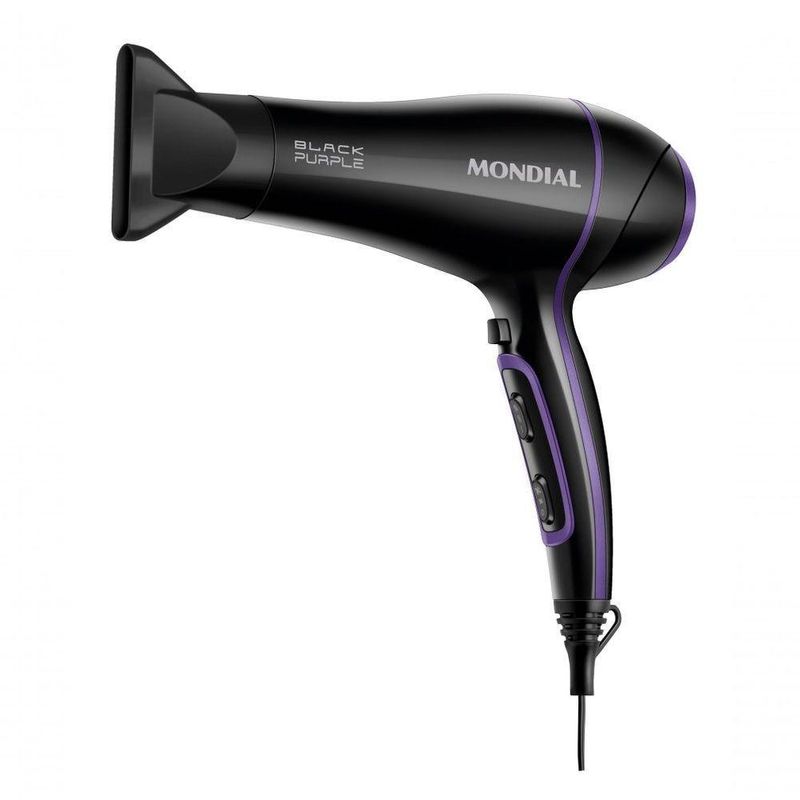 Secador De Cabelos Black Purple Scn-01 220v/60hz