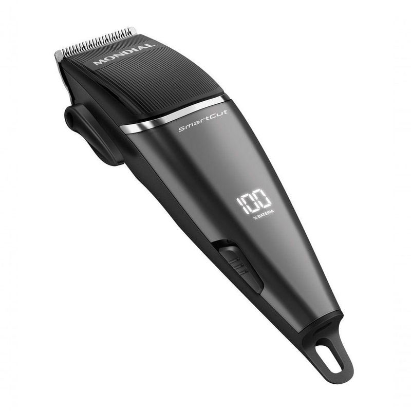 Cortador De Cabelos Mondial Smartcut Preto CR-11 Bivolt