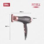 Secador De Cabelos Mondial Grafine/rose SCN-11 60hz 127V