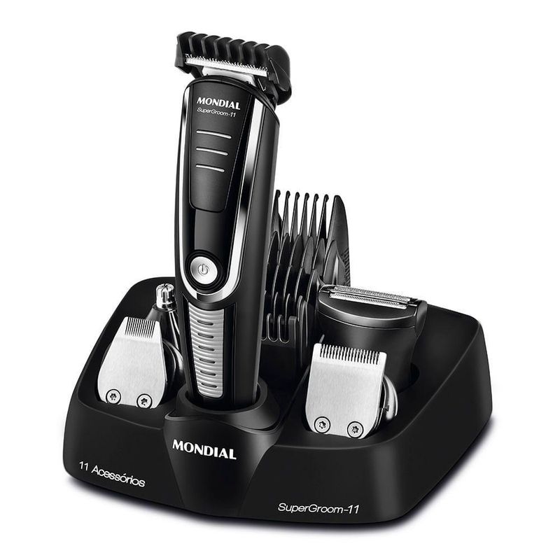 Body Groom Mondial Super 11 Bg-05 Body Groom Biv Preto/prata