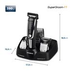 Body Groom Mondial Super 11 Bg-05 Body Groom Biv Preto/prata