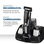 Body Groom Mondial Super 11 Bg-05 Body Groom Biv Preto/prata