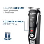 Body Groom Mondial Super 11 Bg-05 Body Groom Biv Preto/prata