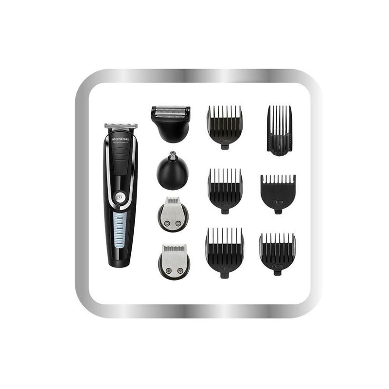 Body Groom Mondial Super 11 Bg-05 Body Groom Biv Preto/prata