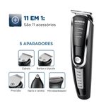 Body Groom Mondial Super 11 Bg-05 Body Groom Biv Preto/prata