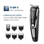 Body Groom Mondial Super 11 Bg-05 Body Groom Biv Preto/prata