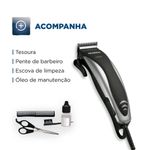 Cortador De Cabelos Mondial Hair Stylo Cr-02 -220v-preto/prata