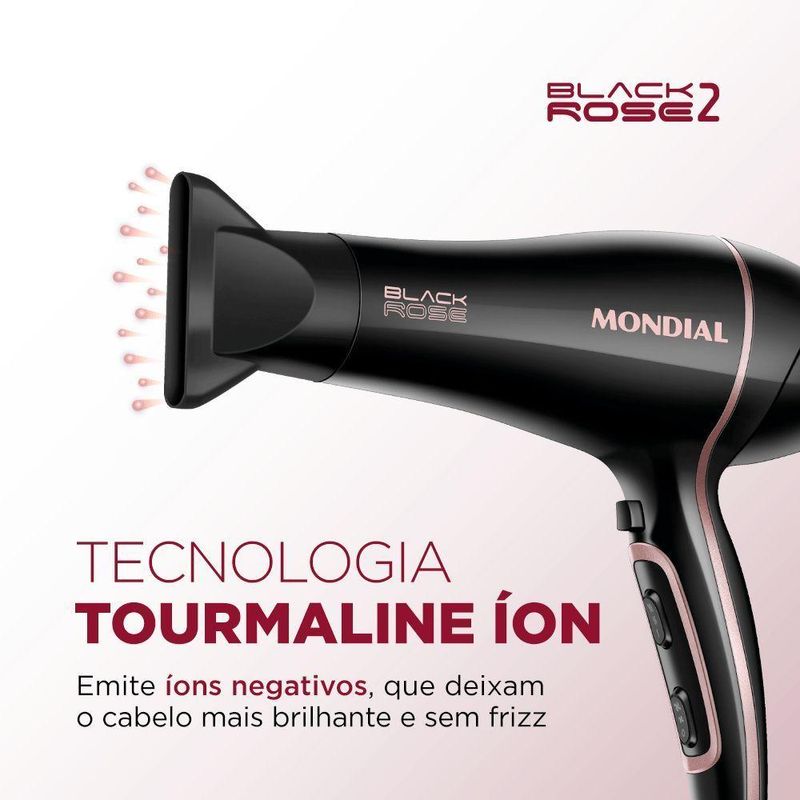 Secador De Cabelos Black Gold Mondial Scn-02 Secador Cabelo Scn-02 220v/60hz