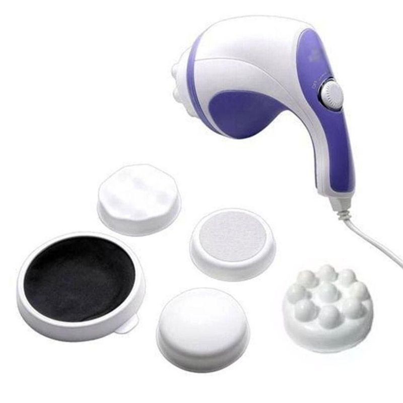 Drenagem Linfatica Massageador Eletrico Portatil Roxo 220V