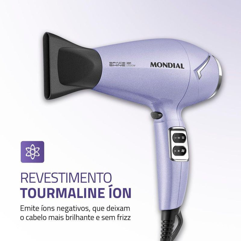 Secador De Cabelos Space Shine | Sc-21 Sc-21 - Secador De Cabelos Space Shine 127v