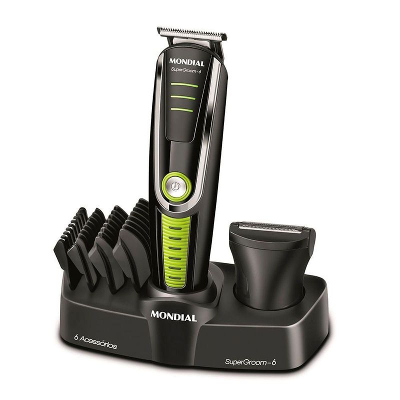 Aparador De Pelos Mondial 06 Bg-04 Body Groom-biv-preto