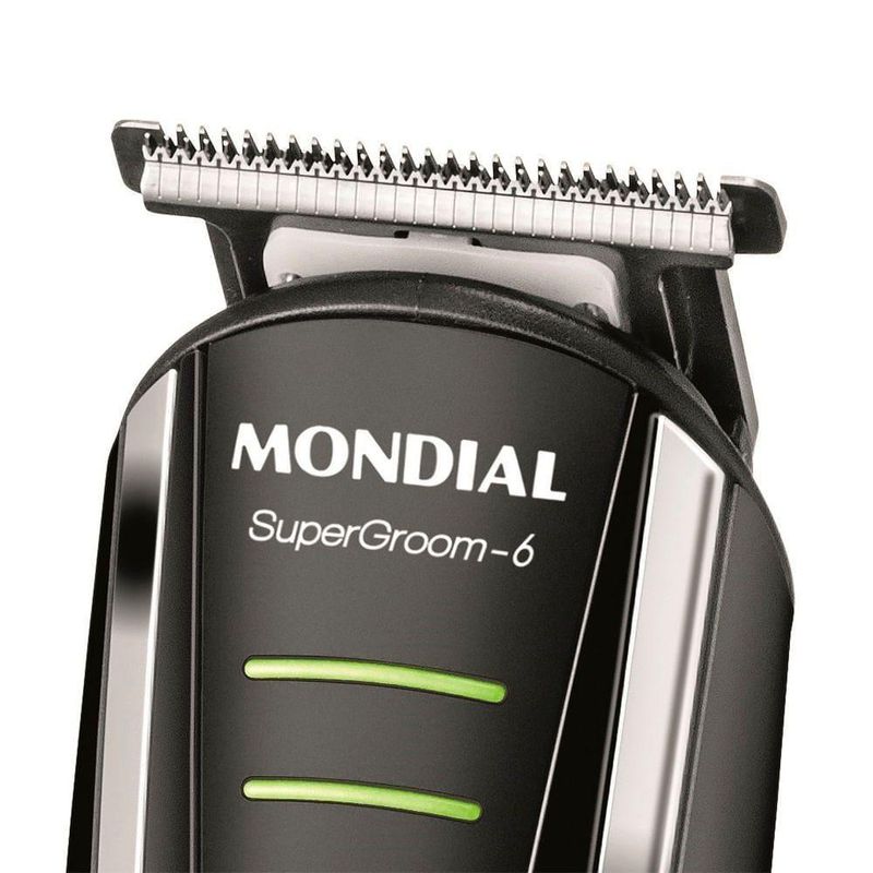 Aparador De Pelos Mondial 06 Bg-04 Body Groom-biv-preto