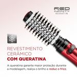 Escova Rotativa Red Infinity Keratin Mondial 220V
