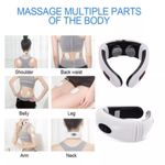 Massageador Eletrico Tens Cervical Fisioterapia Magnetico Shiatsu