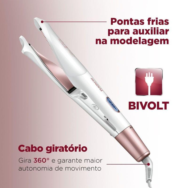 Prancha Alisadora Twist Mondal P-51 Bivolt