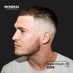 Aparador De Pelos Super Groom 10 Mondial Preto/Prata 6W BG-06 Bivolt