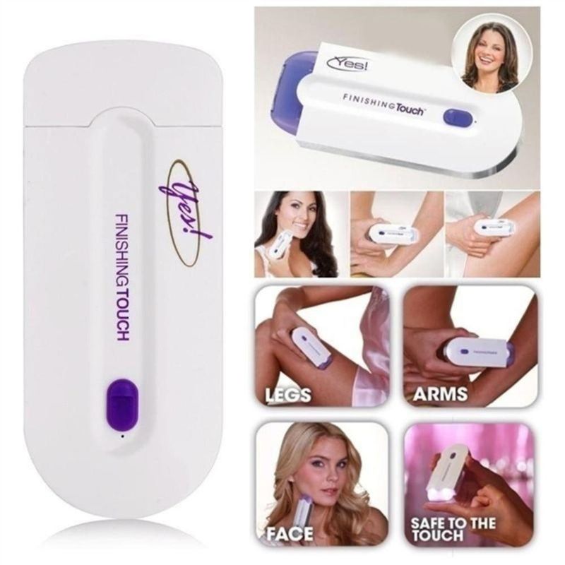 Depilador Led Laser Sensor Feminino Touch Light Sem Fio Reca