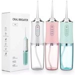 Aparelho Higiene Dental Bucal Jato Dágua Irrigador Portátil